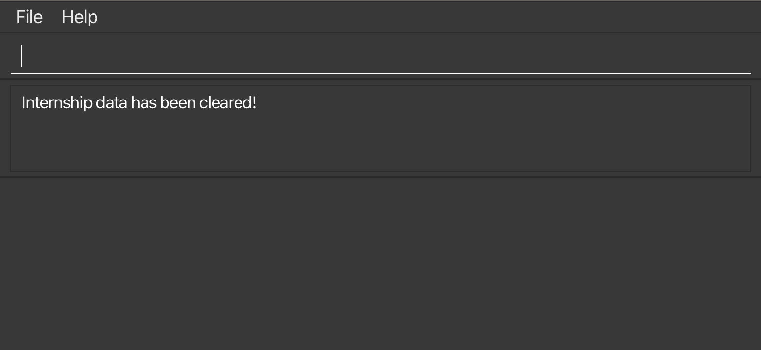 After successfully clearing