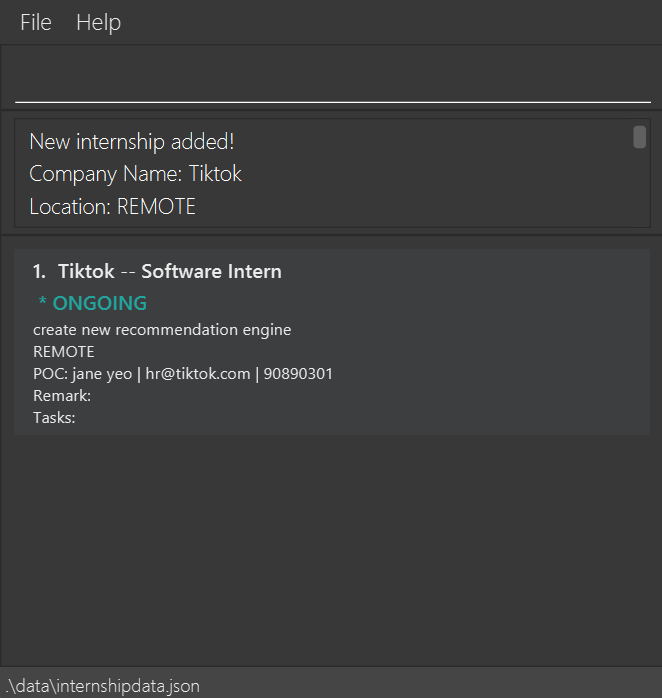 After successfully adding