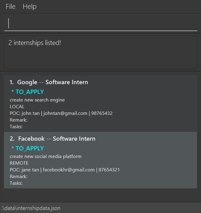 After successfully finding